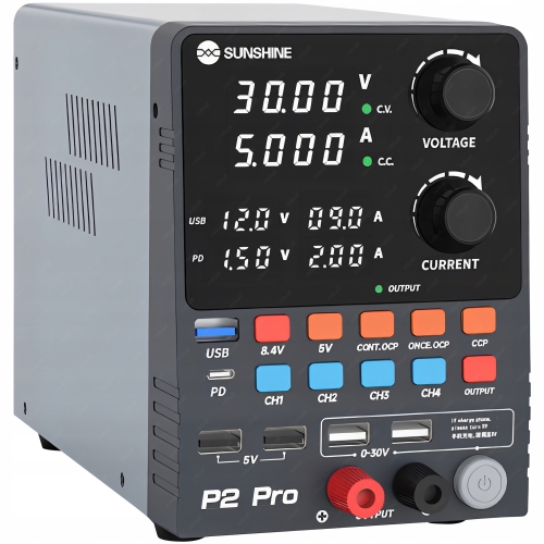 SERWISOWY ZASILACZ LABORATORYJNY PRECYZYJNY REGULOWANY SUNSHINE P2 PRO