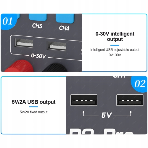 SERWISOWY ZASILACZ LABORATORYJNY PRECYZYJNY REGULOWANY SUNSHINE P2 PRO