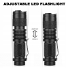 MOCNA LATARKA TAKTYCZNA LED MINI ALUMINIOWA IP4 CREE XR-E Q5 ZOOM 3 TRYBY