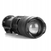 MOCNA LATARKA TAKTYCZNA LED MINI ALUMINIOWA IP4 CREE XR-E Q5 ZOOM 3 TRYBY