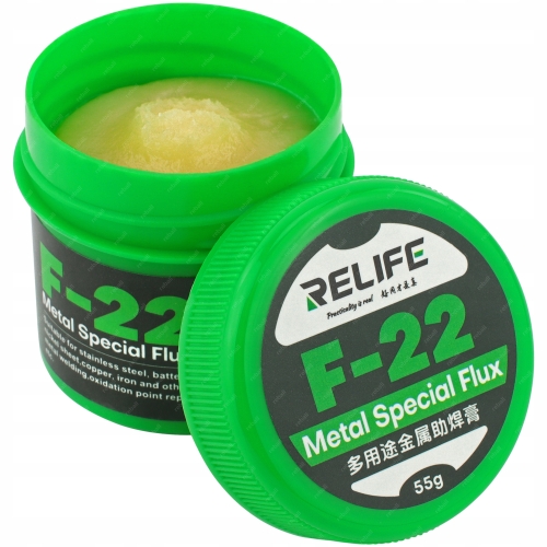 PASTA LUTOWNICZA TOPNIK RELIFE F-22 DO LUTOWANIA STALI BATERII MIEDZI NIKLU