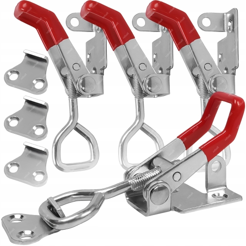 ŚCISK DOCISK NACIĄG STOLARSKI ZACISK REGULOWANY GH-4002 180kg U-BAR - 4 SZT