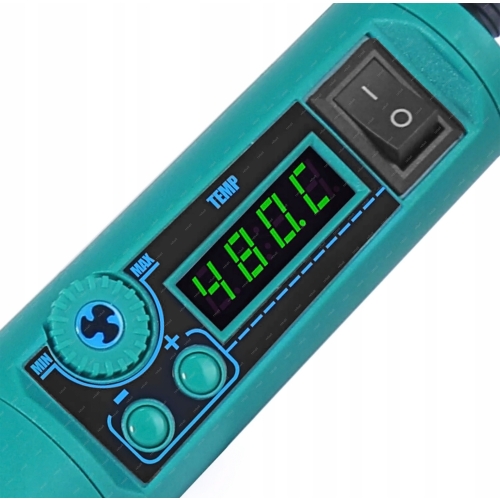 LUTOWNICA HOT AIR NA GORĄCE POWIETRZE CYFROWA SPAWARKA YIHUA 8858-I 3 DYSZE