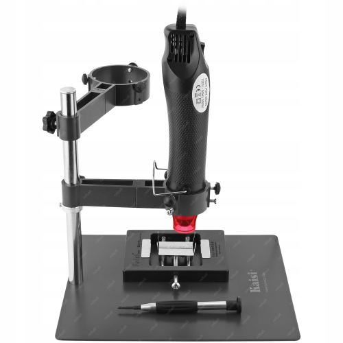 ZESTAW UCHWYT KAISI F-204 HOT AIR OPALARKA MF300 STOJAK DO UKŁADÓW BGA BGAP