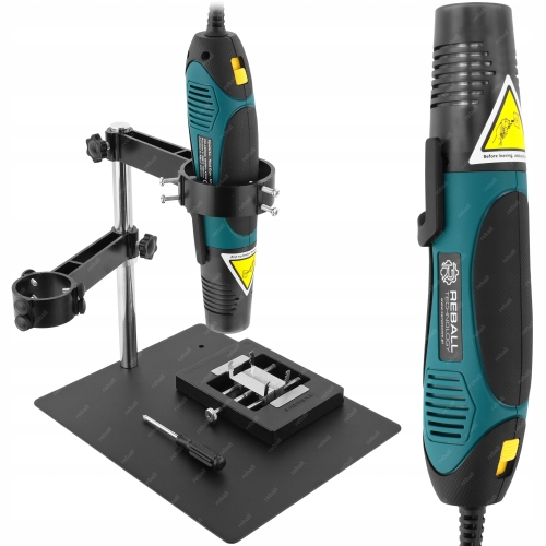 ZESTAW UCHWYT TE-812 HOT AIR OPALARKA MF450 STOJAK DO UKŁADÓW BGA BGAP PCB