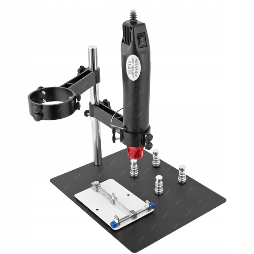 ZESTAW UCHWYT RT0415 HOT AIR OPALARKA MF300 STOJAK DO UKŁADÓW BGA BGAP PCB
