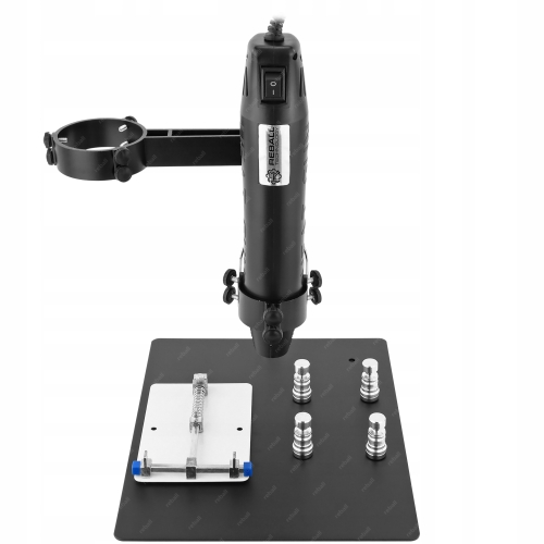 ZESTAW UCHWYT RT0415 HOT AIR OPALARKA RT300 STOJAK DO UKŁADÓW BGA BGAP PCB