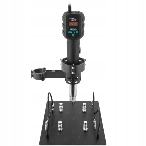 ZESTAW UCHWYT RT0416 + HOT AIR YIHUA 8858-IV TRZECIA RĘKA STOJAK KOLBY PCB