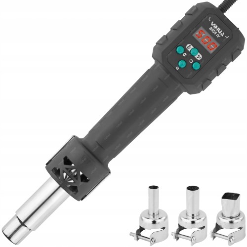 ZESTAW UCHWYT RT0416 + HOT AIR YIHUA 8858-IV TRZECIA RĘKA STOJAK KOLBY PCB