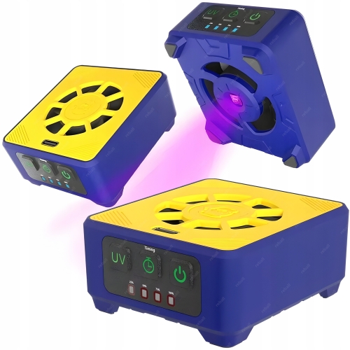 LAMPA MECHANIC CUV-3 UV LED DO UTWARDZANIA LAKIERU SOLDERMASKI+4X LAKIER UV