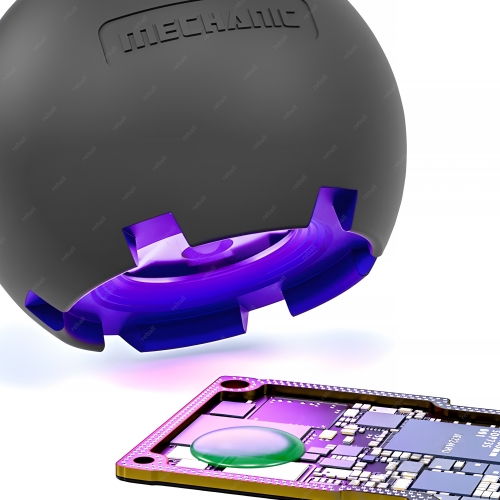 LAMPA MECHANIC Q2 UV LED DO UTWARDZANIA LAKIERU SOLDERMASKI+4X LAKIER UV