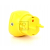 100x WTYCZKA UZIEMIAJĄCA ESD 230V 2x BANAN 1x KLIPS 10mm SCHUKO STANDARD