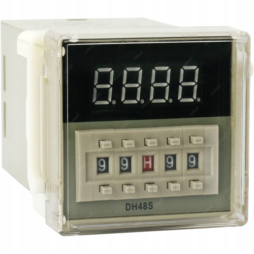 PROGRAMATOR STEROWNIK 2-CZASOWY DH48S-S 230VAC