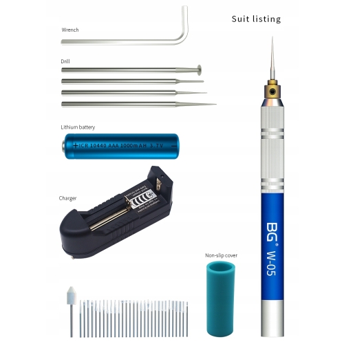 MINI SZLIFIERKA MAŁA POLERKA DŁUGOPISOWA BG W-05