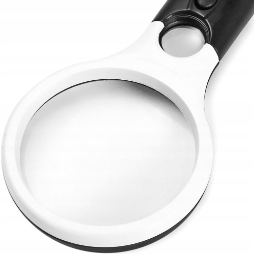 SZKŁO POWIĘKSZAJĄCE LUPA DO CZYTANIA LED