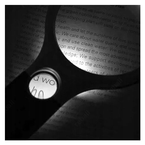 SZKŁO POWIĘKSZAJĄCE LUPA DO CZYTANIA LED