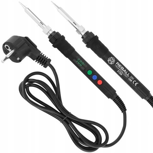 LUTOWNICA PRECYZYJNA 120W UCHWYT MONTAŻOWY TRZECIA RĘKA ZD-11E ZESTAW 10w1