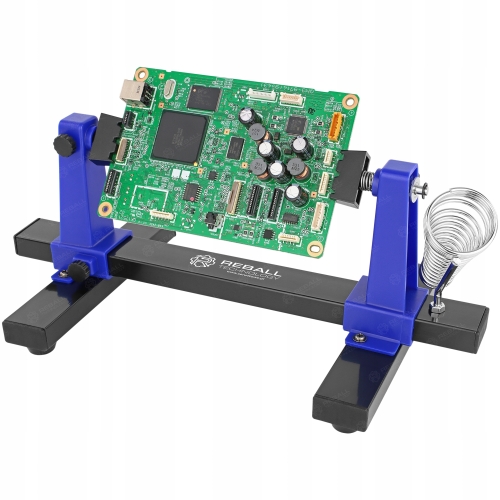 UCHWYT DO PŁYT PCB SERWISOWY TRZECIA RĘKA + PODSTAWKA LUTOWNICY ZD-11E -1