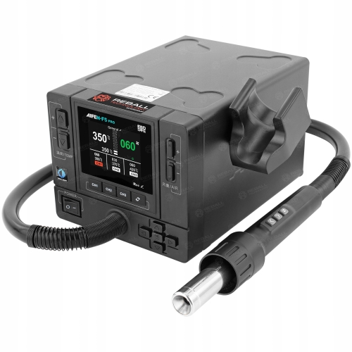 STACJA LUTOWNICZA HOT AIR GORĄCE POWIETRZE AIFEN F5 PRO 1000W + 4 DYSZE