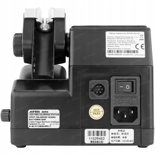 STACJA LUTOWNICZA AIFEN A9HD 2 KOLBY C245 C210 180W + 6 GROTÓW