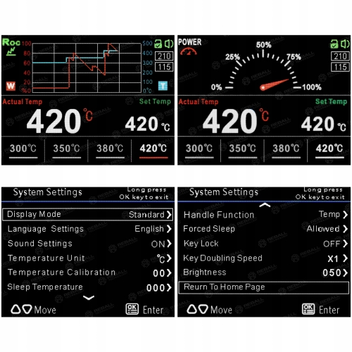 STACJA LUTOWNICZA AIFEN A9HD 2 KOLBY C245 C210 180W + 6 GROTÓW