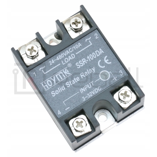 PRZEKAŹNIK PÓŁPRZEWODNIKOWY STYCZNIK PRZEMYSŁOWY HOYMK SSR 100A DC-AC