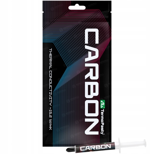 PASTA TERMOPRZEWODZĄCA AG TERMOPASTY CARBON 3g CPU GPU RADIATOR HQ 15W/mK