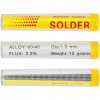 CYNA DO LUTOWANIA OŁOWIOWA UNIWERSALNA TOPNIK 2,2% S-Sn60Pb40 3szt 12g 1mm