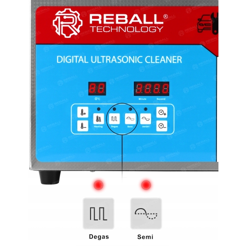 MYJKA ULTRADŹWIĘKOWA 10L WARSZTATOWA KOSMETYCZNA UF10 640W + 5L SONIC77