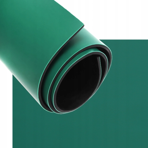 MATA ESD ANTYSTATYCZNA STOŁOWA OCHRONNA ZIELONA MATOWA 600x1500 2mm