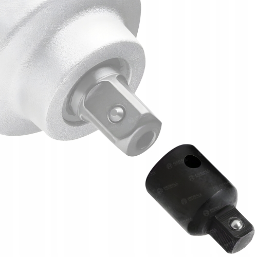 ZESTAW NASADEK UDAROWYCH ADAPTER REDUKTOR 4 SZT DO WKRĘTARKI 1/2 1/4 3/8