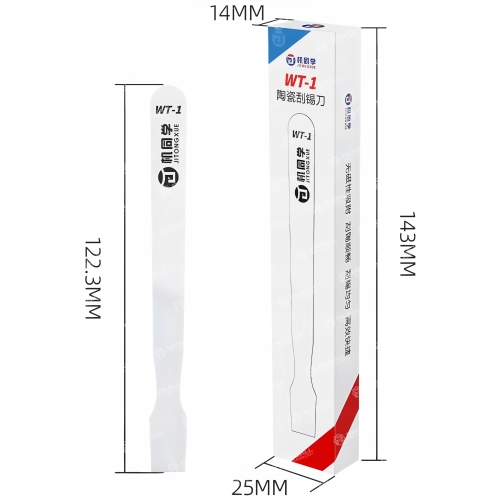 ANTYSTATYCZNA CERAMICZNA SZPATUŁKA DO ROZPROWADZANIA PASTY LUTOWNICZEJ WT-1
