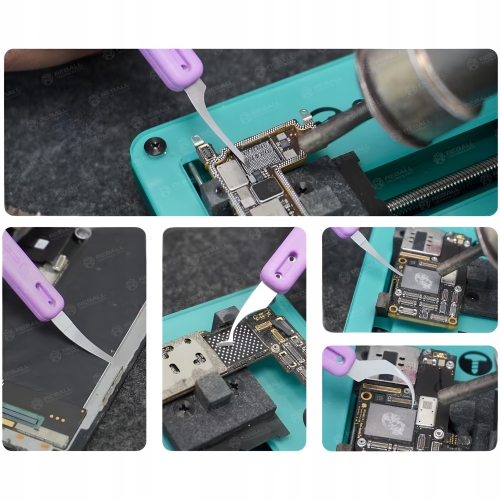 SKALPEL 5x OSTRZA NÓŻ OTWIERAK BGA IC DO PCB WYMIANY UKŁADÓW BGA LB RT0454