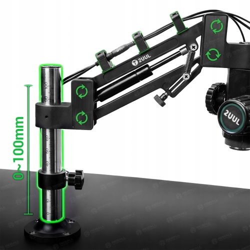 UCHWYT DO MIKROSKOPU DO BLATU WYSIĘGNIK REGULOWANY HYDRAULICZNY 2UUL MS71