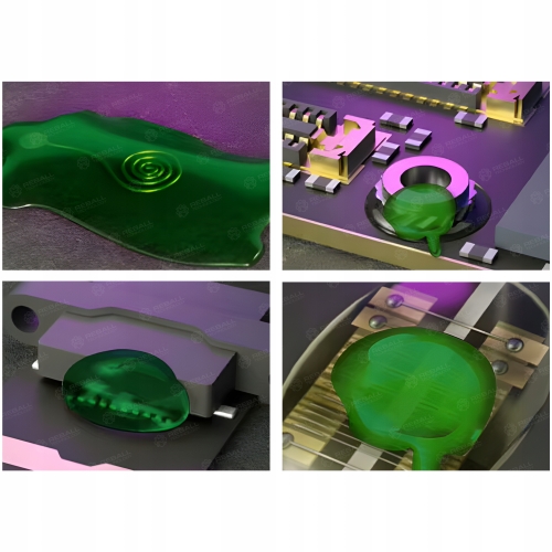 LAKIER UV RELIFE RL-UVH902 MASKA LUTOWNICZA UTWARDZANIE PCB ŚWIATŁEM ZIELON