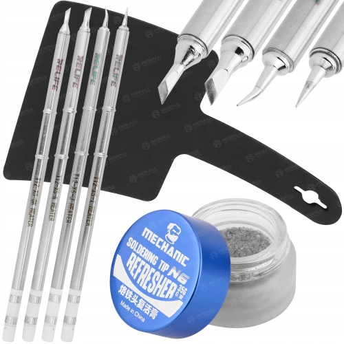 ZESTAW 4 GROTY T12 SILIKONOWA PODKŁADKA DO GROTÓW + ODŚWIEŻACZ MECHANIC