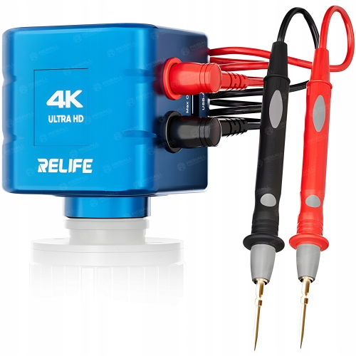 CYFROWA KAMERA MIKROSKOPU HDMI RELIFE MC2 4K 30FPS POMIAR MULTIMETR MYSZKA