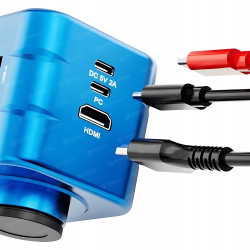 CYFROWA KAMERA MIKROSKOPU HDMI RELIFE MC2 4K 30FPS POMIAR MULTIMETR MYSZKA