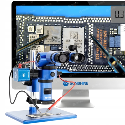 CYFROWA KAMERA MIKROSKOPU HDMI RELIFE MC2 4K 30FPS POMIAR MULTIMETR MYSZKA