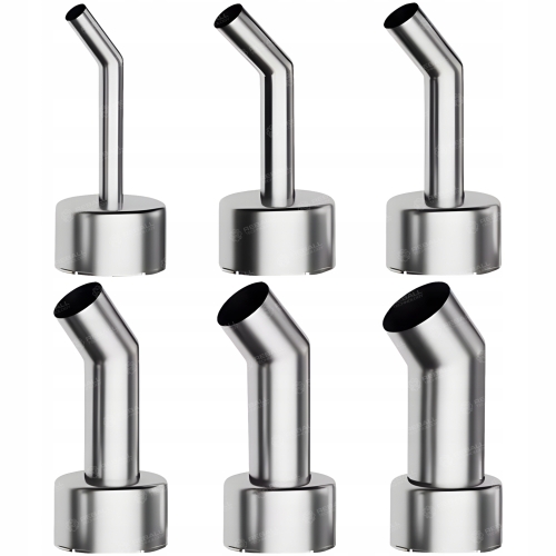 DYSZE HOT AIR 6x ZAGIĘTA KĄTOWA DO STACJI GORĄCE POWIETRZE RELIFE 858