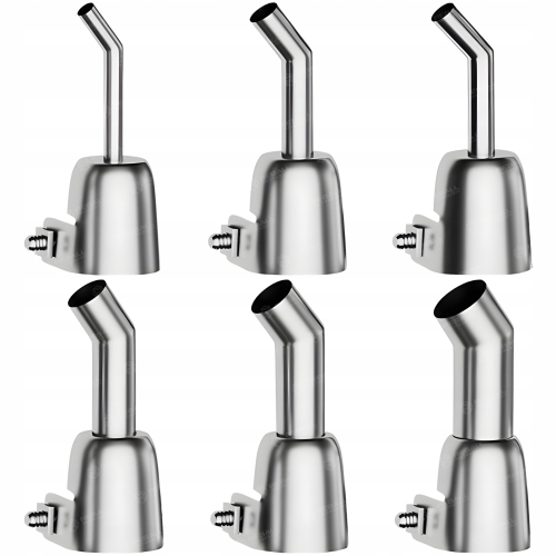 DYSZE HOT AIR 6x ZAGIĘTA KĄTOWA DO STACJI GORĄCE POWIETRZE RELIFE 857