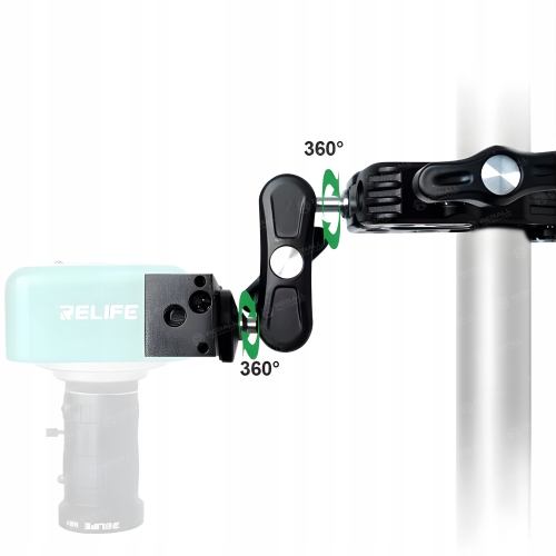 UNIWERSALNY UCHWYT ZACISK RELIFE TO2 KLAMRA MONTAŻ STATYW FOTOGRAFICZNY