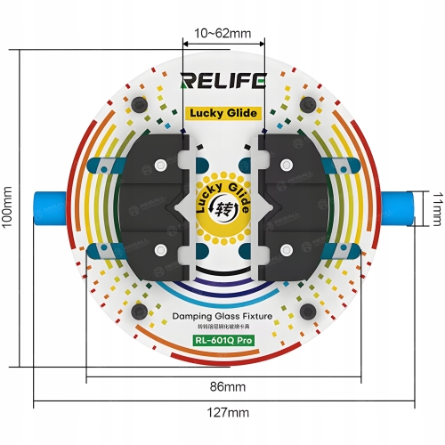 UCHWYT MONTAŻOWY DO PCB OBROTOWY UKŁADÓW BGA PCB NAND RELIFE RL-601Q PRO