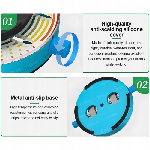 UCHWYT MONTAŻOWY DO PCB OBROTOWY UKŁADÓW BGA PCB NAND RELIFE RL-601Q PRO