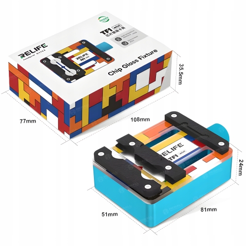 UCHWYT MONTAŻOWY DO PCB UKŁADÓW BGA PCB NAND DDR RELIFE TF1 MINI