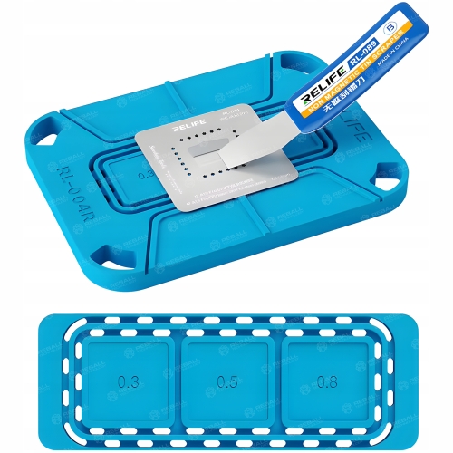 ANTYPOŚLIZGOWA MEGNATYCZNA MATA SILIKONOWA RELIFE RL-004R UCHWYT DO SIT BGA