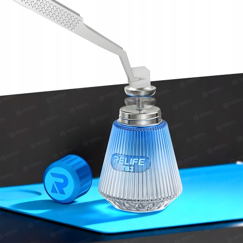 SZKLANA BUTELKA DOZOWNICZA Z POMPKĄ RELIFE TB3 NA PŁYNY CIECZE CHEMIĘ 150ml