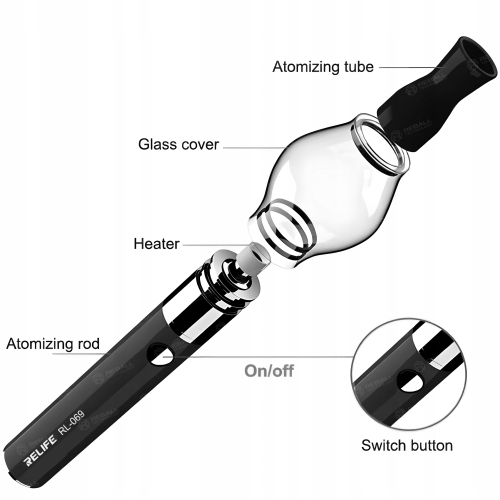 DETEKTOR ZWARĆ RELIFE RL-069 KALAFONIOWY WYKRYWACZ PUNKTÓW AWARII PCB