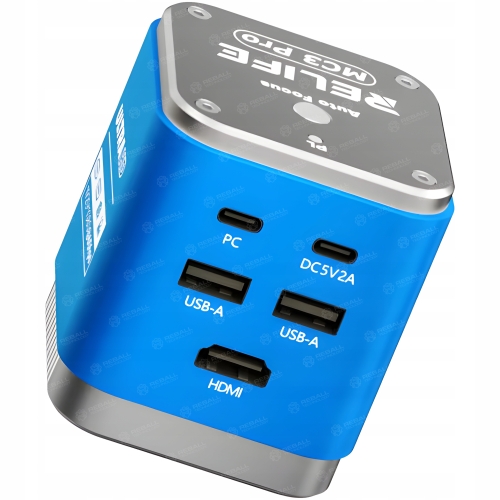CYFROWA KAMERA DO MIKROSKOPU HDMI FHD 60FPS RELIFE MC3 PRO +PENDRIVE MYSZKA