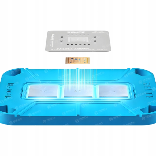 ANTYPOŚLIZGOWA MATA SILIKONOWA UCHYWT BGA RELIFE RL-004R + SITO BGAP RL-044